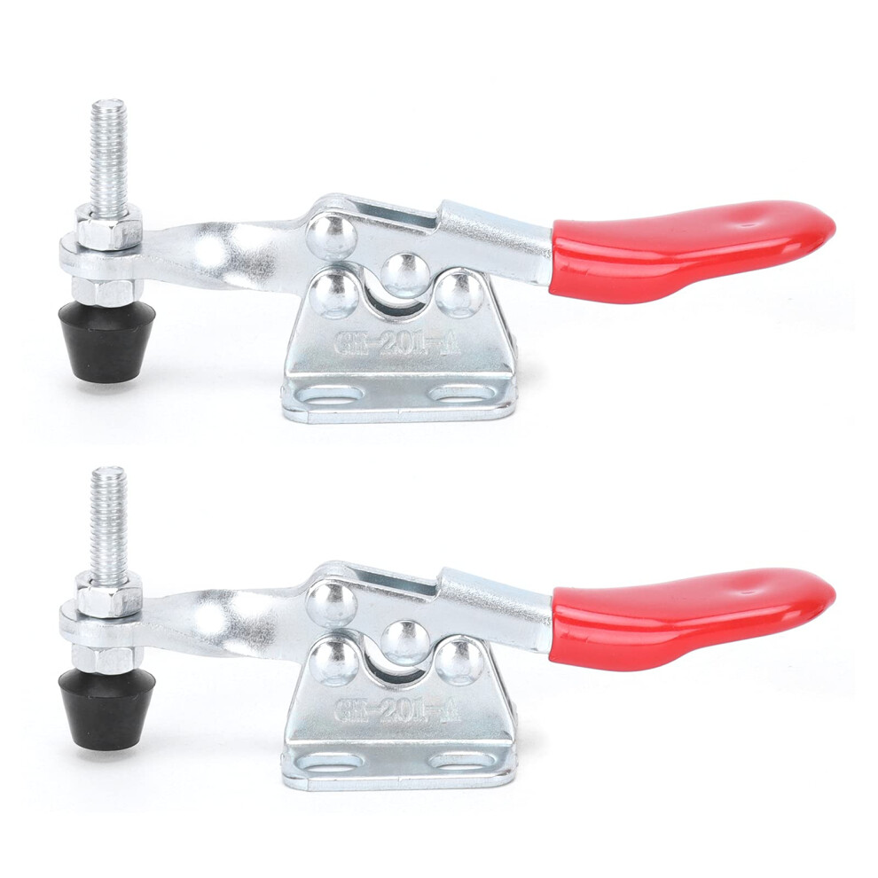 Toggle Clamp Set, 2Piece, 30 Kg Holding Capacity, Nonslip Clamp For Welding, Clamping Tool, Storage Case 9189345921964