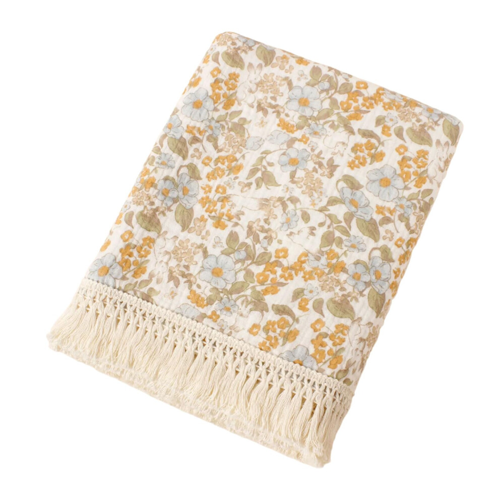 Newborn Baby Blanket For Infants, Small TwoLayer Soft Quilt, Cozy Sleep