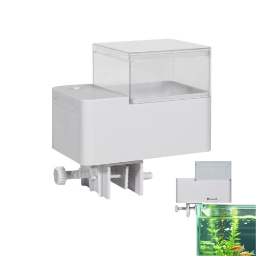Automatic Fish Feeder With Programmable Timer, Holiday Feeding, Plastic Aquarium For Freshwater, Seawater, Turtles