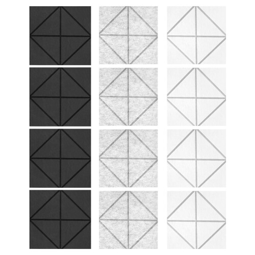 12-pack ruisonderdrukkingspanelen Geluidsdichte-zilvergrijs 1