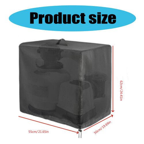 Sand Filter Pump Cover Outdoor Pool Equipment Protector Filter 2