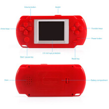 Retro Handheld Game Console 2.0 Inch LCD Screen 268 Classic Games Arcade Style