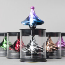 Exquisite Spinning Top Fidget Toy 3.8*4.2cm Kids Desktop Decompression Gift