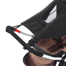 Universeller Baby-Kinderwagen Sonnenschutz Regenschutz UV-Schutz Schwarz