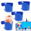 4pcs Poolside Plastic Cup Holders Spill Proof Strong Handle for Above Ground Pool 1