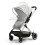 Universal Baby Stroller Mesh Repellent Net, Foldable Grey Edge, Large 5