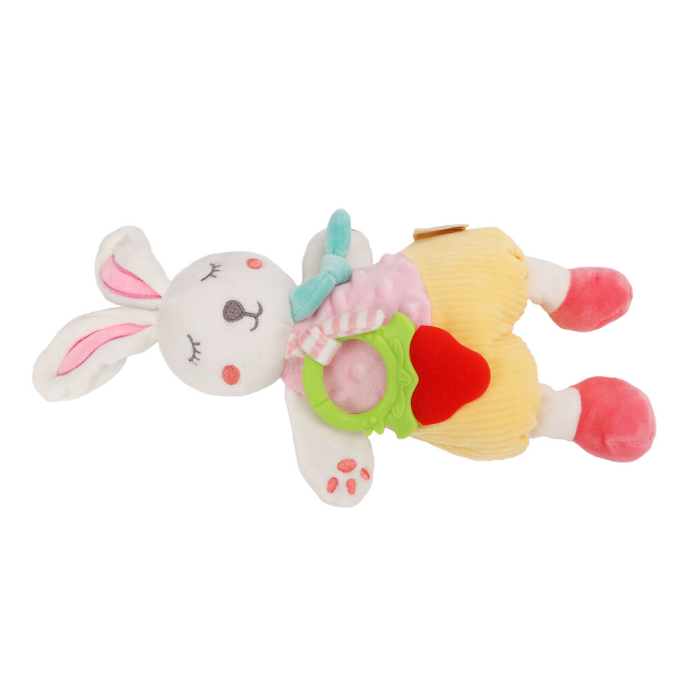 Baby Plush Rabbit Teether Toy – 33x19x6.5cm Super Soft Polyurethane