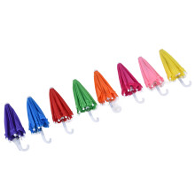 8 Pcs Nette Puppe Spielzeug Miniatur Regenschirm