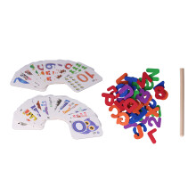 Zahlen- und Alphabet-Flashkarten Set für Kleinkinder | Buche-Material, ab 3 Jahren