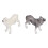 2 stücke Howling Wolf Action Figur Figuren 3