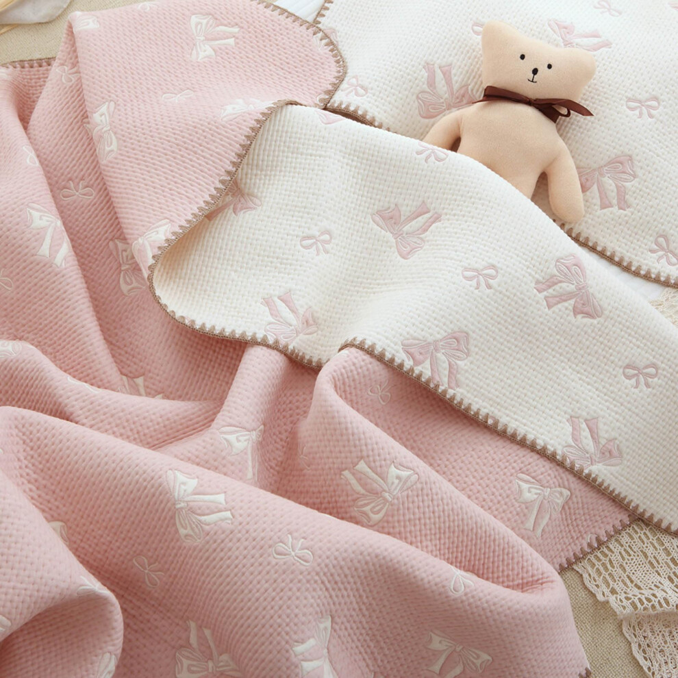 Cotton Blanket For Nursery Bedding, Autumn And Winter Baby Blankets, Multifunction Kids Accessory, Soft Cotton Material