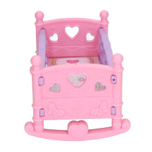 Maßstab 1:12 Puppenhaus Baby Bett Sicher Niedliche