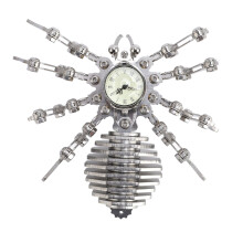 Mechanisches Spinnenspielzeug mit Uhr,