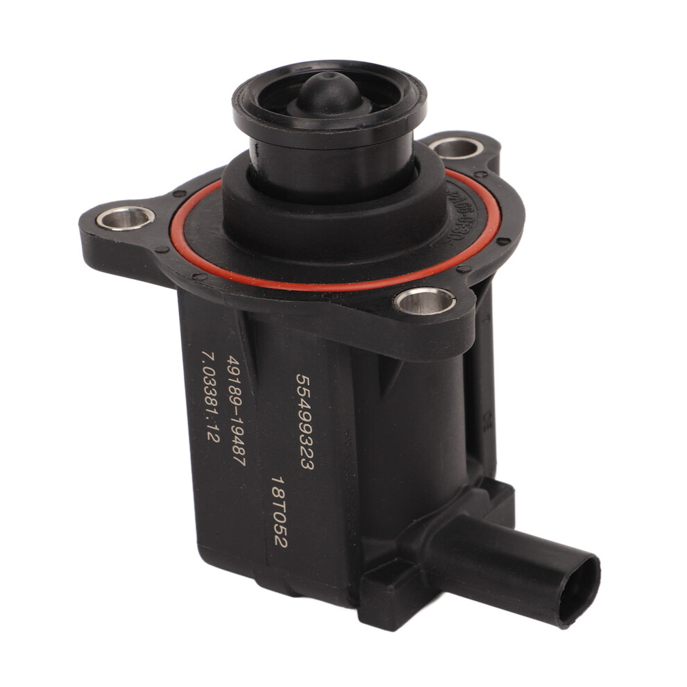 Precision-Machined Solenoid Valve, Durable Material Quality Construction Plastic Turbocharger Intercooler Valve For Optimal Engine Efficiency Black 9190834975870