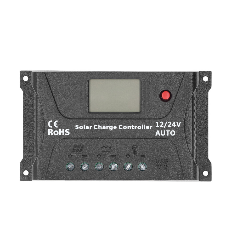 Efficient Pwm Solar Charger Controller, Ip30 Waterproof Design Ensures Reliability In Harsh Conditions, Multiple Protections Including Overcharge 9139052782594