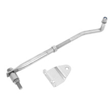 Biellette de direction marine pour moteurs hors-bord, longueur réglable, conception robuste, construction en acier inoxydable, résistante aux chocs