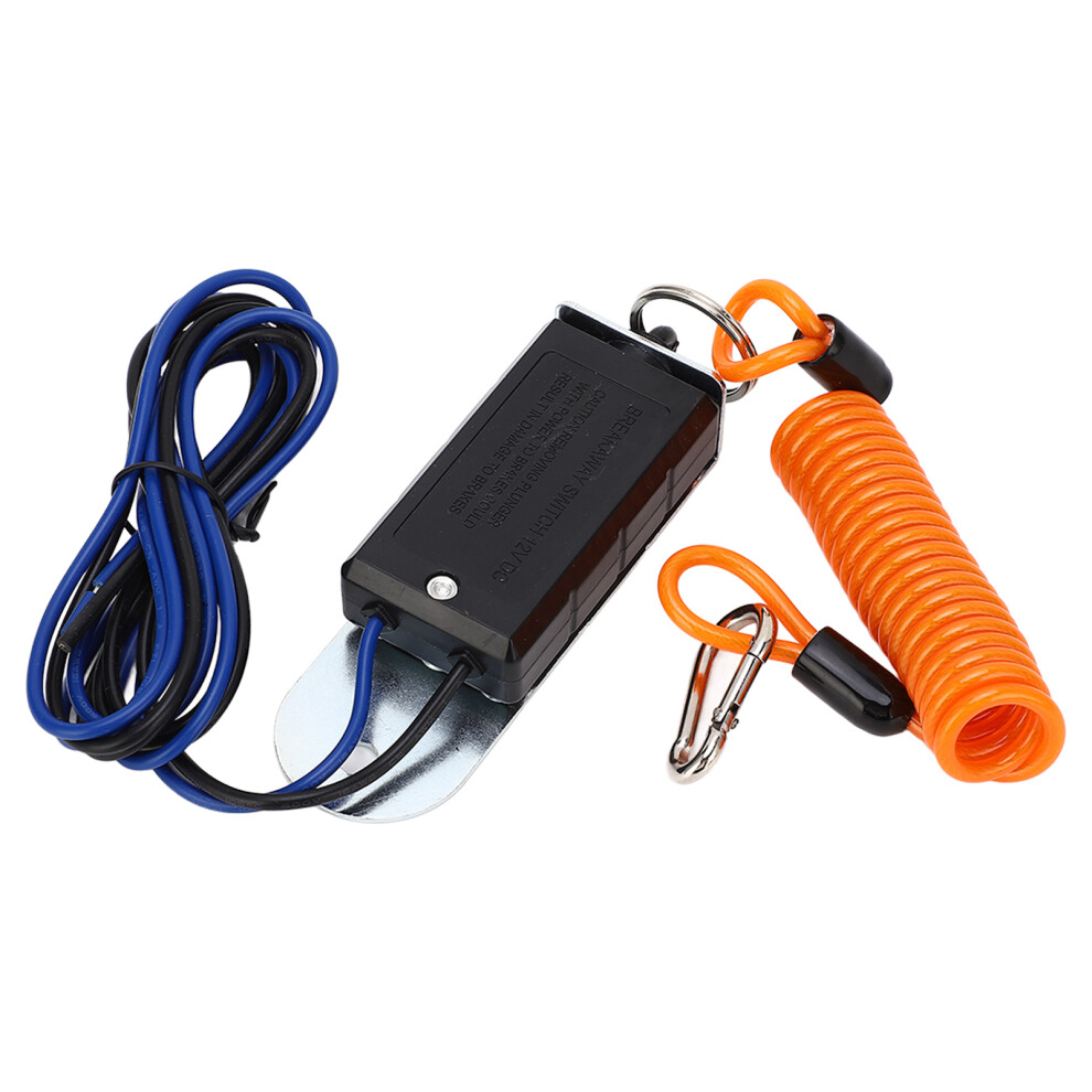 Rust Proof Trailer Disconnect Switch High Temperature Resistant Electric Brake System Coiled Cable Good Extensibility Easy To Use Breakaway Switch 9499224677944