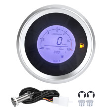 Digitaler Motorrad-Tachometer mit einstellbaren Einheiten und einfacher Installation für den universellen Einsatz an allen 12-V-Motorrädern,