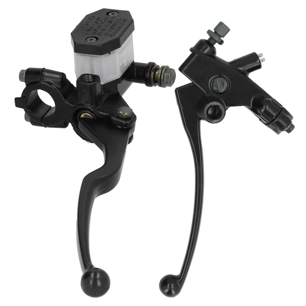 Aftermarket Replacement Handlebar Brake Master Cylinder Universal Fit 7/8In Clutch Lever Durable Aluminum Alloy High Performance Adjustable Design 9190834190389