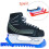 Ice Skates Blades Protector Adjustable Plastic Case Sleeve Black for Standard Skating Blades 1 Pair 2