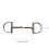 Horse Snaffle Bit D Ring Copper Roller Mouth Bit 7 Bit  Bit, D Ring Snaffle Bits for Training Racing Control 5