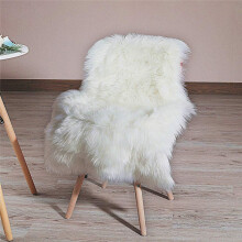 Transformative White Suede Backing, Thick Long Pile Offers Unmatched Comfort, For A Multi-Purpose Usage In Bedrooms And Living Areas