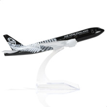 Zealand 777 DieCast Metal Model Aircraft with Stand (6' L)