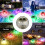 Floating Pool Lights  Solar Powered LED, Waterproof, Color Changing, Intelligent Sensing, Compact Lamp, Multi Color 3