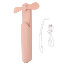 Travel Essentials zsebventilátor, hordozható mini párásító ventilátor tartalék akkumulátor funkcióval az útközbeni felfrissüléshez