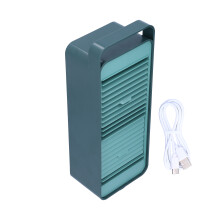 Mini asztali hűtőventilátor csendes környezethez, hordozható léghűtő könnyű, luxus kivitelben, kiváló minőségű akkumulátor,