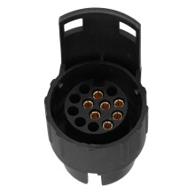 Adattatore universale da presa a 13 pin a presa a 7 pin per collegamento rimorchio. Facile installazione, impermeabile, resistente ai raggi UV,