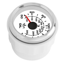 Digital Oil Temp Gauge 361-19Ohm 50-150 8-Color Backlight Waterproof