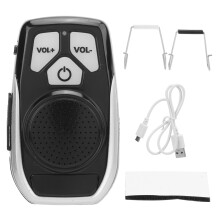 Zewnętrzny głośnik samochodowy z automatycznym uruchamianiem, wielofunkcyjny zestaw głośnomówiący Bluetooth z wiatroodporną konstrukcją i