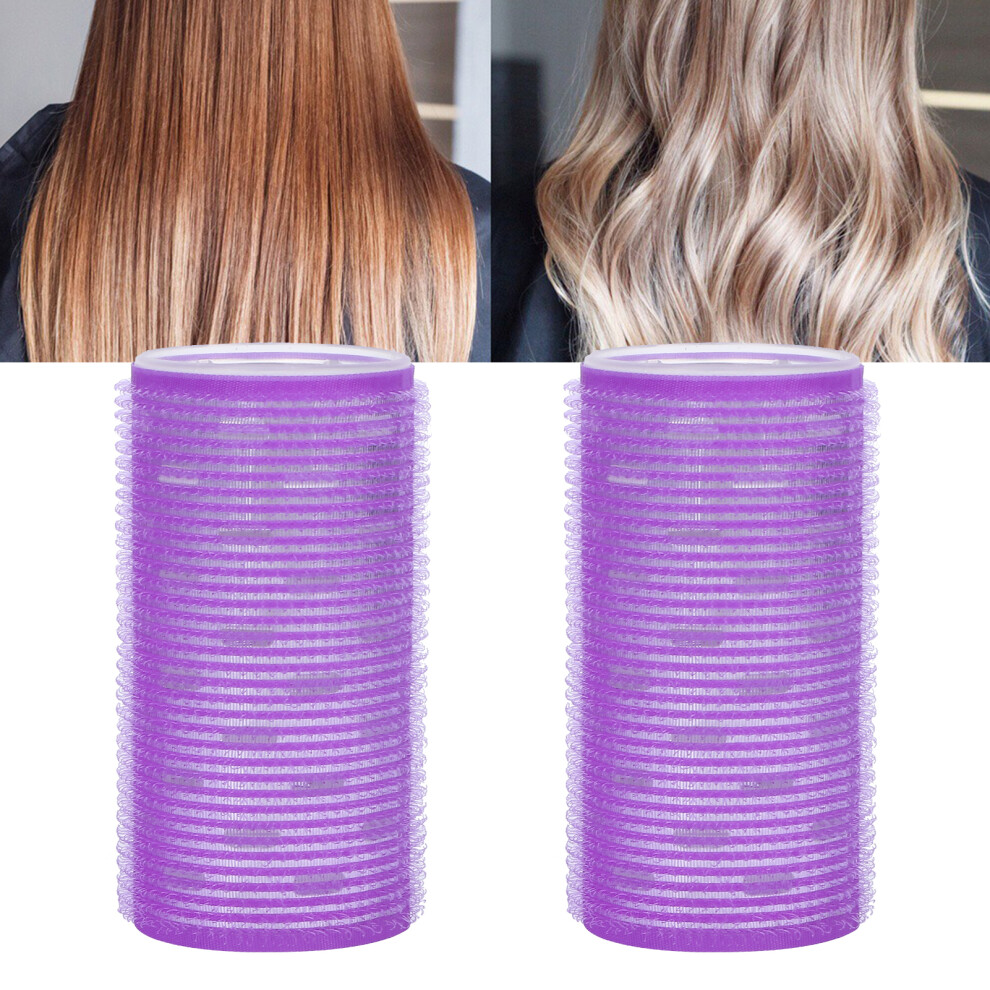 2pcs Hair Curlers Self Grip DIY Curly Hair Rollers for Fast Styling Australia
