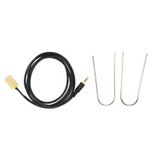Easy to Use Car Radio Removal Tool, Durable and Sturdy U-Shaped Pry Design, Resistant to Bending or Breaking, Universal Fit for Most Vehicle Audio