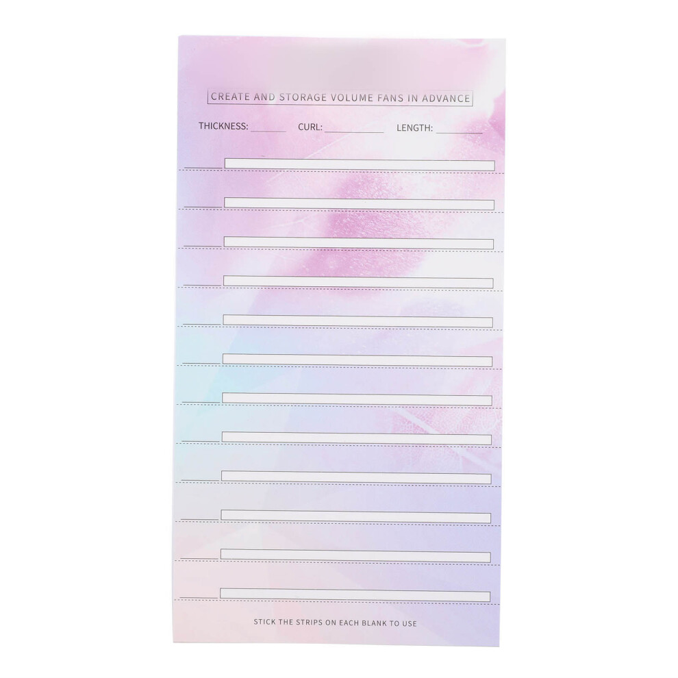 Falsche Wimpern Lagerung Karte Papier Display