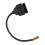 Universal OBD2 Replacement Cable OBD2 Port Replacement High Quality Materials OBD Diagnostic Extension Cable DIY Project Preferred With Multi-Color 4