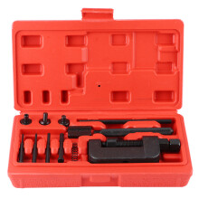 Motorcycle Bike ATV Chains Chain Breaker Tool Kit Rivet And Roller Chain Link Removal Tool Easy To Use Wide Application Heavy Duty Blow Molded