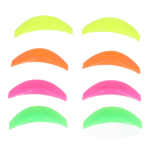 Wimpernlifting-Schild-Set – Bunte, wiederverwendbare 4-Pad-Größen für Locken 1