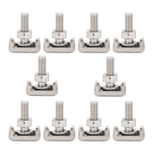 Stainless Steel Battery Terminal T-Bolt Compatible With Chevrolet, Battery Cable Tensioner Bolt Universal Replacement Durable And Long Lasting Easy
