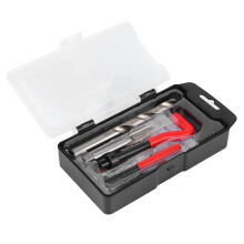 Hand Tool Set For Thread Repair, High Precision Thread Repair Kit Stainless Thread Repair Insert Fits M12 X 1.25mm Metric Thread Repair For Damaged