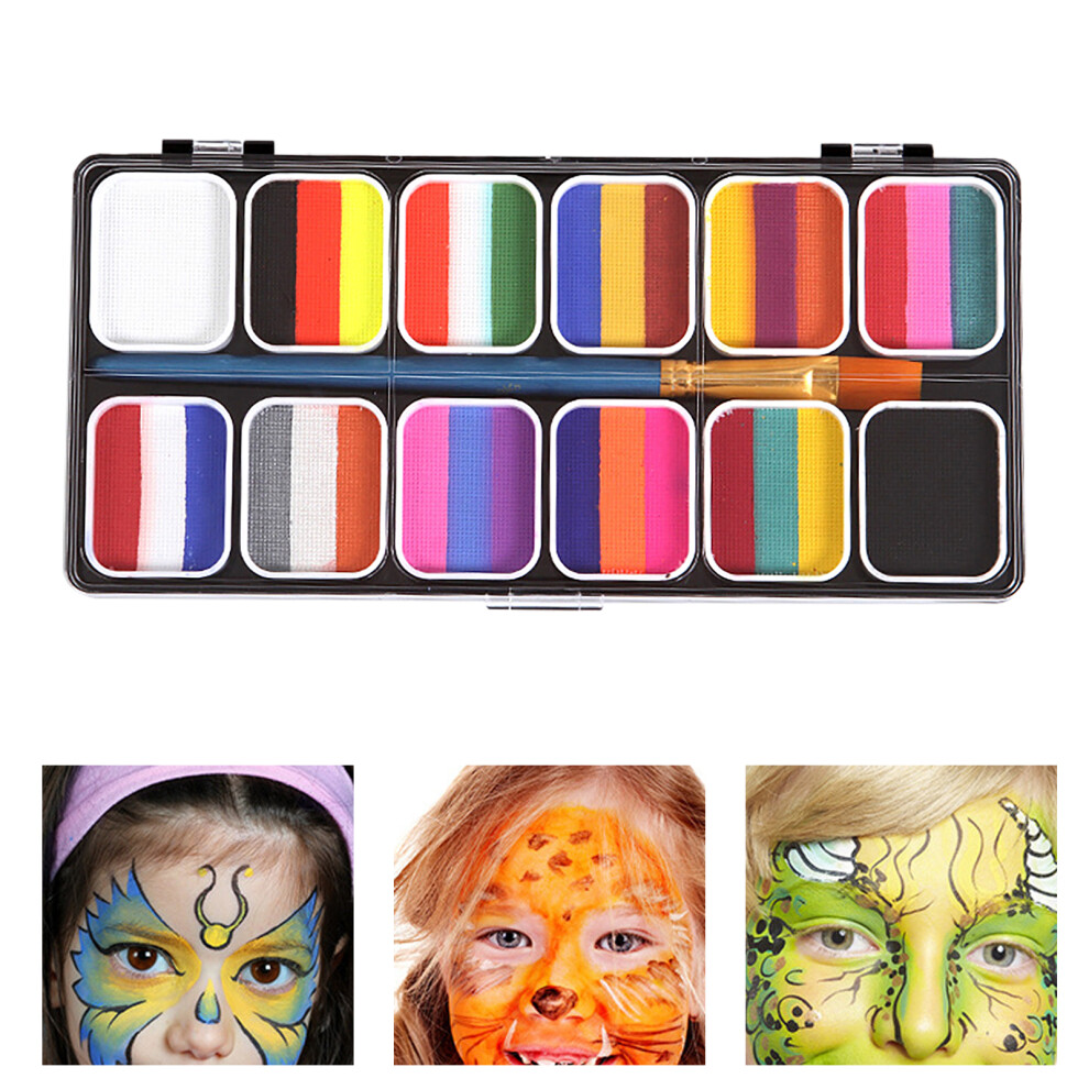 Gesichts- und KÃ¶rpermalpalette fÃ¼r Halloween,
