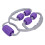 Foam Roller Shaft, Trigger Point Roller For Deep Tissue Massage, Non-Slip Handle Ensures Secure Grip 4