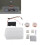 Kit de lámpara LED magnetoeléctrica, ABS, 1 pila AA 12