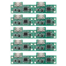 Wiederaufladbare Geräte, Akku-Backup, Akku-Ladegerät-Modul, Boost-Ausgang, einstellbares DC-Aufwärtsmodul, 3,7-V-Lithium-Akku-Lade- und