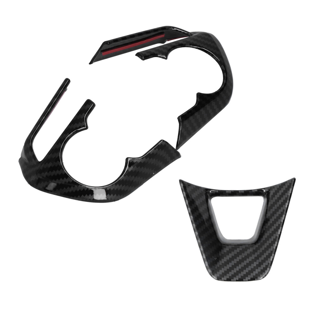 3Pcs Carbon Fiber Style Steering Wheel Trim For Rav4 2019-2021 4991378795130