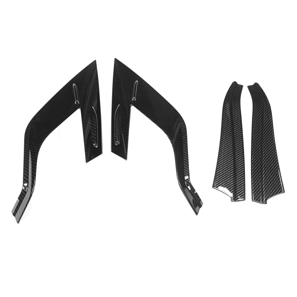 Carbon Fiber Style Tail Cover Trims For Rav4 Easy Install Light 4641378795202