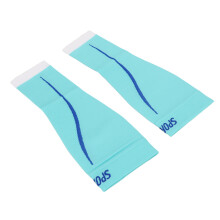 Maniche di compressione per polpaccio traspiranti, senza piedi, XXL, riducono gonfiore e dolore