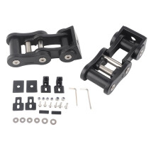 Loquet de capot en aluminium compatible Jeep Gladiator. Installation facile, sans perçage. Résistant à la chaleur et aux rayures. Fixation