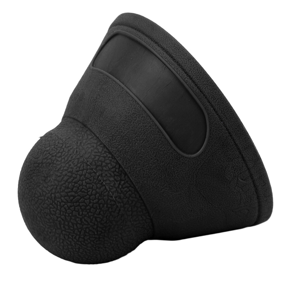 Black Muscle Massage Ball 9X7cm Deep Tension Relief Fascia Ball